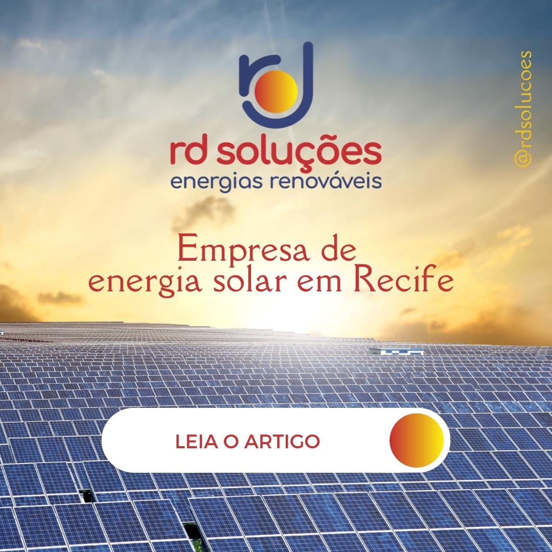 Empresa de energia solar em Recife